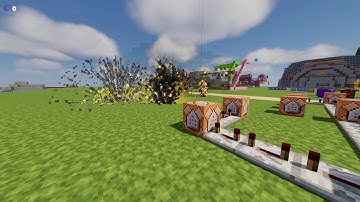 Minecraft realistic explosion