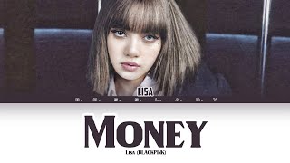 LISA (BLACKPINK) - MONEY (COLOR CODED LYRICS) Resimi