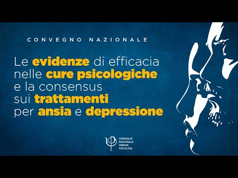 Evidenze di efficacia nelle cure psicologiche e la Consensus sui trattamenti per ansia e depressione