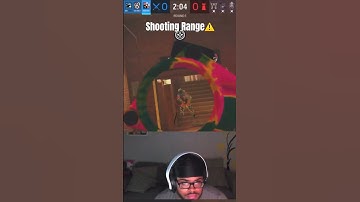 When You Start Using The Shooting Range In R6!#rainbowsixsiege #r6s #gaming #shorts