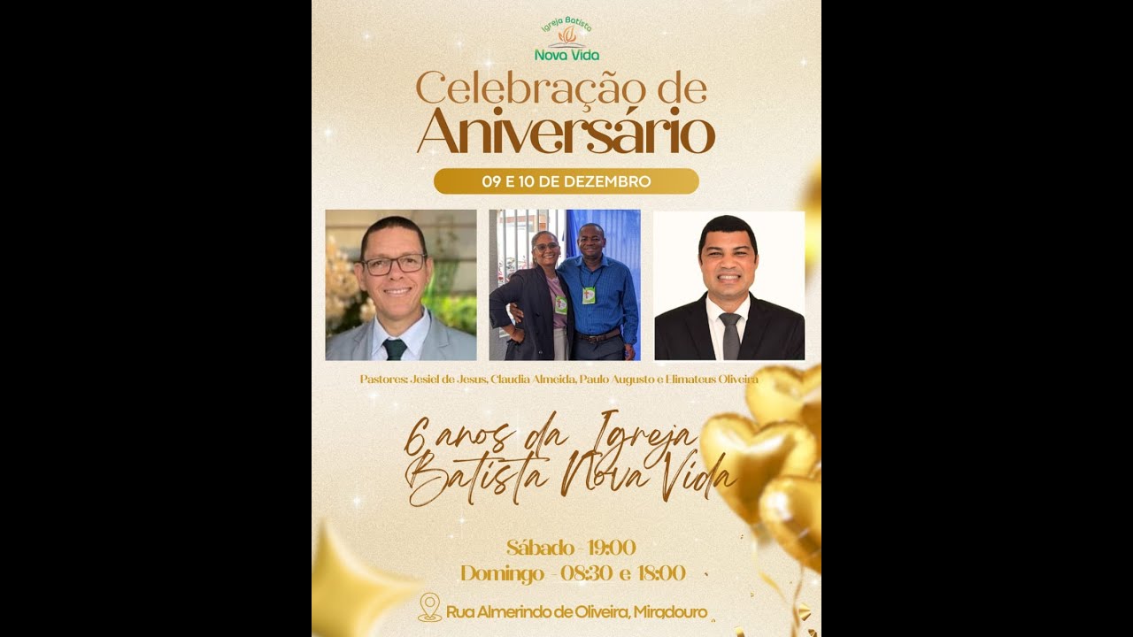 Igreja Batista Avivamento Mundial - Hoje é o aniversário do nosso Profeta, Bispo  Bruno Leonardo, Parabéns, que Deus lhe conceda toda a graça do Espírito  Santo!