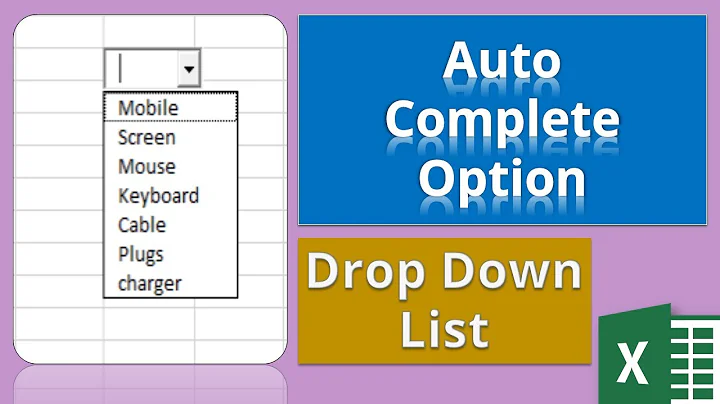 How To Autocomplete When Typing Drop Down List Or create Drop Down List with Autocomplete Option