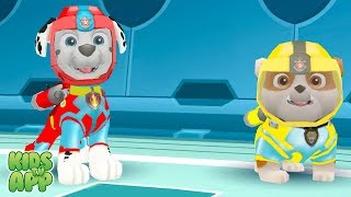 Paw Patrol Air And Sea Adventures - Marshall And Rubble - Pups In Adventure Bay