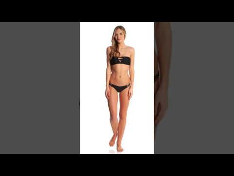 Volcom Simply Solid Tiny Bikini Bottom | SwimOutlet.com