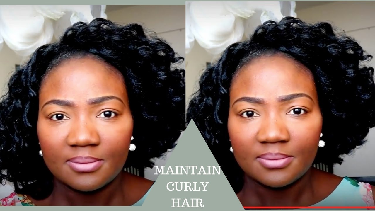 HOW TO DETANGLE SYNTHETIC CURLY HAIR YouTube