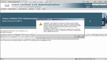 Cisco Business Edition 6000 (BE6K) - Contact Center Express 8.5 Configuration