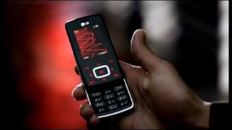 Commercial for original LG Chocolate KG800