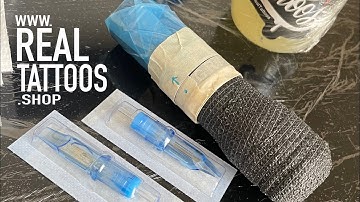 How to wrap an adjustable stroke tattoo pen