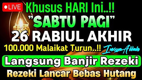 PUTAR DZIKIR INI‼️Dzikir Mustajab Pembuka Pintu Rezeki, InsyaAllah Rezekimu Mengalir Deras