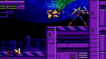 X-Men 2 Clone Wars Wolverine Only Walkthrough Level 3: Avalon Area 2 & Fabian Cortez Boss