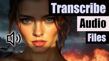 How to Easily Transcribe Audio and Video Files Offline:  Step by Step Guide!