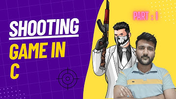Build a 2D Shooting Game in C part 1 | Full Game Development Tutorial for Beginners