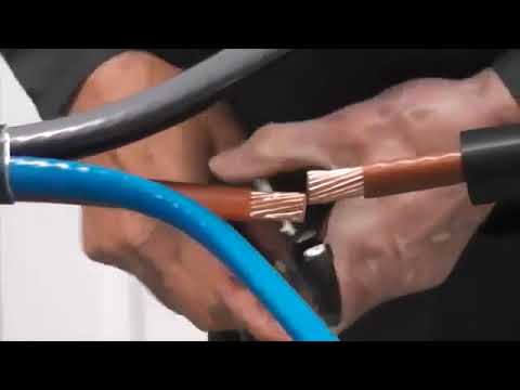 ربط كابلات الجهد المنخفض