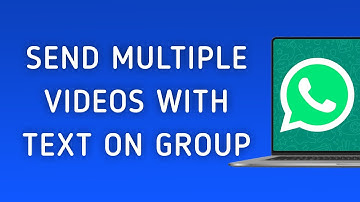 How To Send Multiple Videos With Text On WhatsApp Group On PC App (New Update)