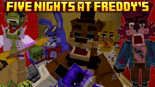 THIS MINECRAFT FNAF AU ADDON IS AWESOME! (Hurricane Five FNAF Mod Showcase) screenshot 5