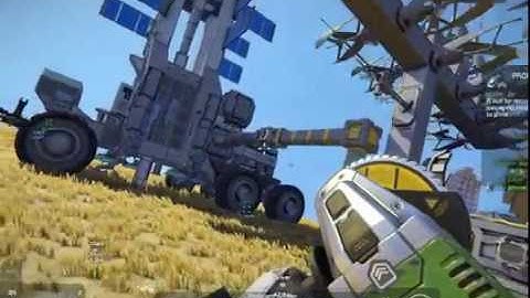 Space Engineers Nanite Facility Demo