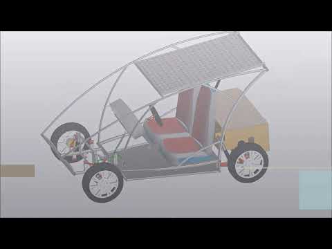 Students from Radom build an electric car equipped with the photovoltaic panels