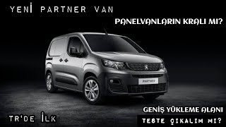 Trde İlk Ve Tek Yeni̇ Peugeot Partner Van İnceledi̇k Segmenti̇nde Tek Özelli̇klere Sahi̇p...