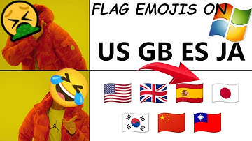 [BROKEN] Get Country Flag Emojis on Windows!
