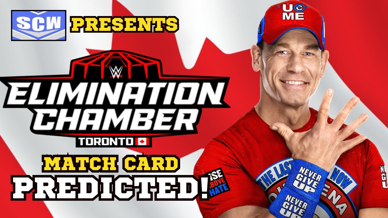 WWE Elimination Chamber 2025 Match Card PREDICTED! Preview, Results ...