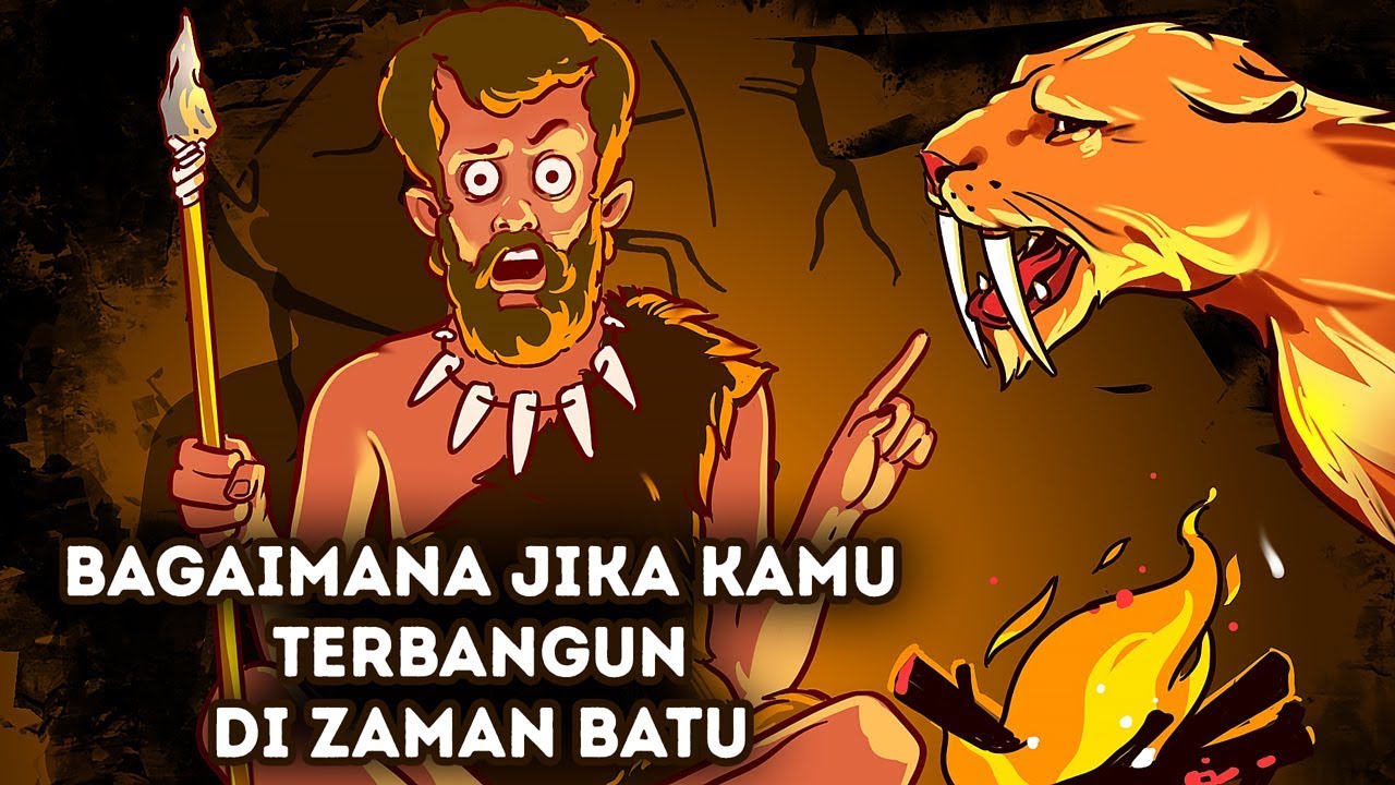 ⁣Bagaimana Jika Kamu Harus Hidup Sehari di Zaman Batu