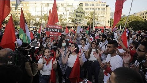 A Tel-Aviv, une manifestation contre le plan israélien d'annexer des terres de Cisjordanie