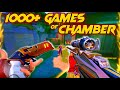 This is what 1000 games of chamber looks like