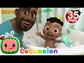 Bath song  more nursery rhymes  kids songs  cocomelon