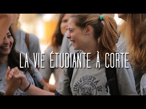La vie étudiante à Corte / Université de Corse Pasquale Paoli