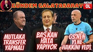 GALATASARAY'A HAKEM OPERASYONU | BURAK ELMAS HAREKETE GEÇİYOR | LAZIO MAÇINDA BEKLEYEN TEHLİKE