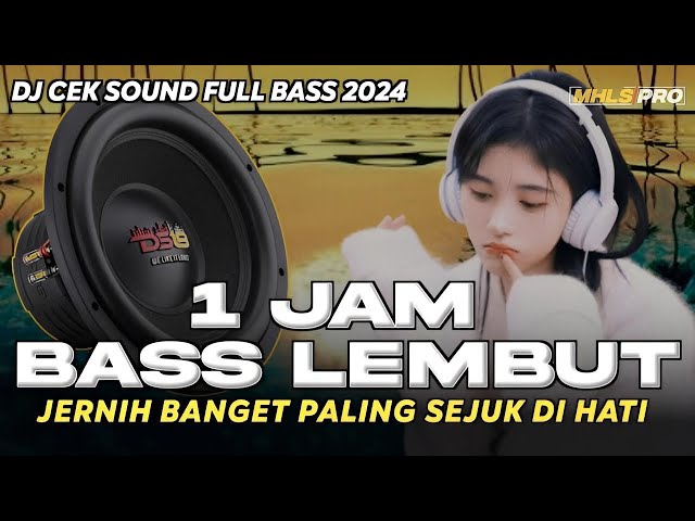 1 JAM BASS LEMBUT JERNIH BANGET PALING SEJUK DI HATI | DJ CEK SOUND FULL BASS 2024 (MHLS PRO) class=