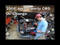 2006 Jeep Liberty CRD - Oil Change On My Daily Driver Turbo Diesel Liberty!