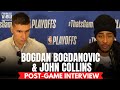 Bogdan Bogdanovic & John Collins React to Trae Young Dagger vs. Knicks: "He Lives For This"