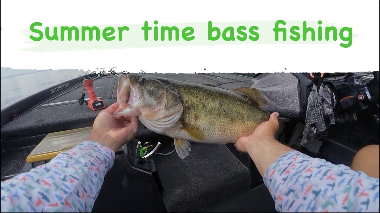 Texas summer time bass fishing