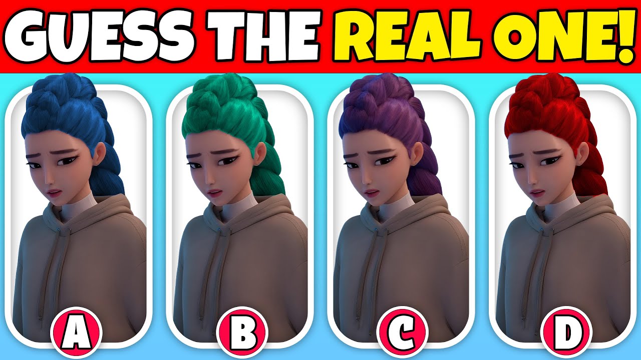 REAL OR FAKE RUMI?! Spot the Real Rumi CAHRACTER in 😈🗡️KPOP DEMON HUNTERS Quiz – Only GENIUSES Pass!