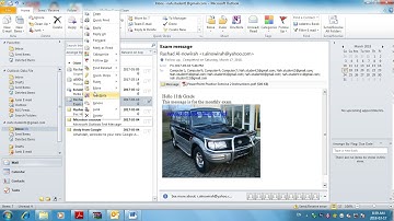ICDL Module 7 - Using Outlook 2010 _ Video 3