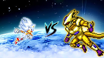 Super Hyper Sonic OP VS Golden Cooler V2 OP in Jump Force Mugen