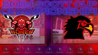 Las Vegas Bones VS Springfield Knighthawks (MEHL Scott Cup Finals / Game 2) LIVE