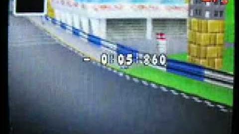 Mariokart ds Figure Eight Circuit time trial with snaking
