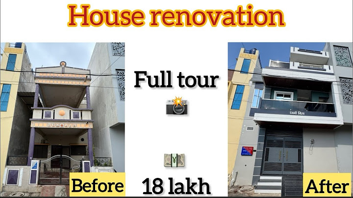 20 x 45 Full house tour 🏡 || renovation 🔁 project #renovation #house #mandsaur