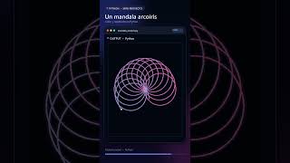 Full Mandala Arcoíris en Python 🌈 | Arte Generativo con Turtle Update