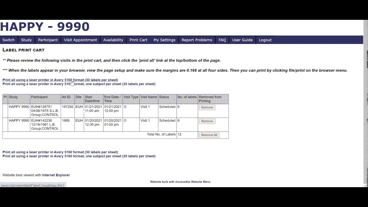 Part 4 - Printing Lab Labels - YouTube