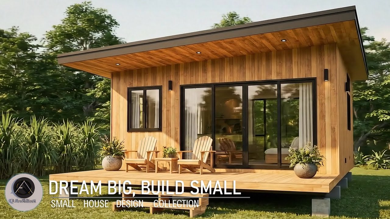 Tiny Cabin Collection: Dream Big, Build small