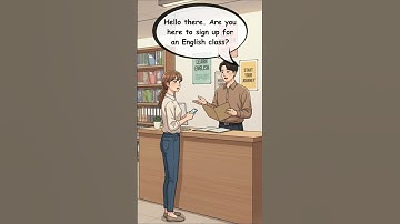 ✍️ Signing Up for an English Course – Easy Speaking Practice#englishspeakingpractice #english