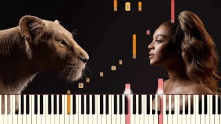 Spirit - Beyoncé (From Disney's The Lion King) | Piano Tutorial (Synthesia) screenshot 2