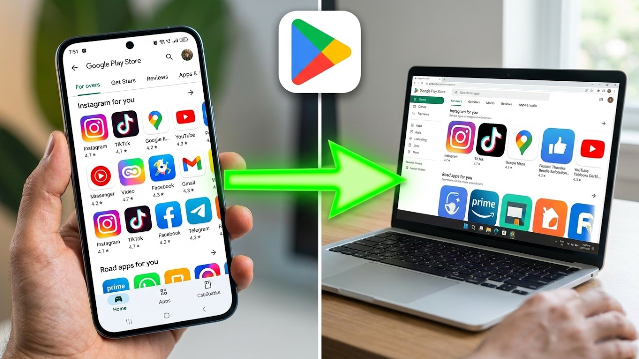 How to Access Play Store on Laptop & Run Android Apps on PC (Bluestacks ...