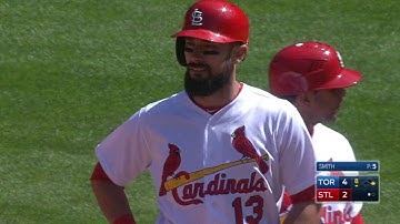 TOR@STL: Carpenter plates Fowler with single to right