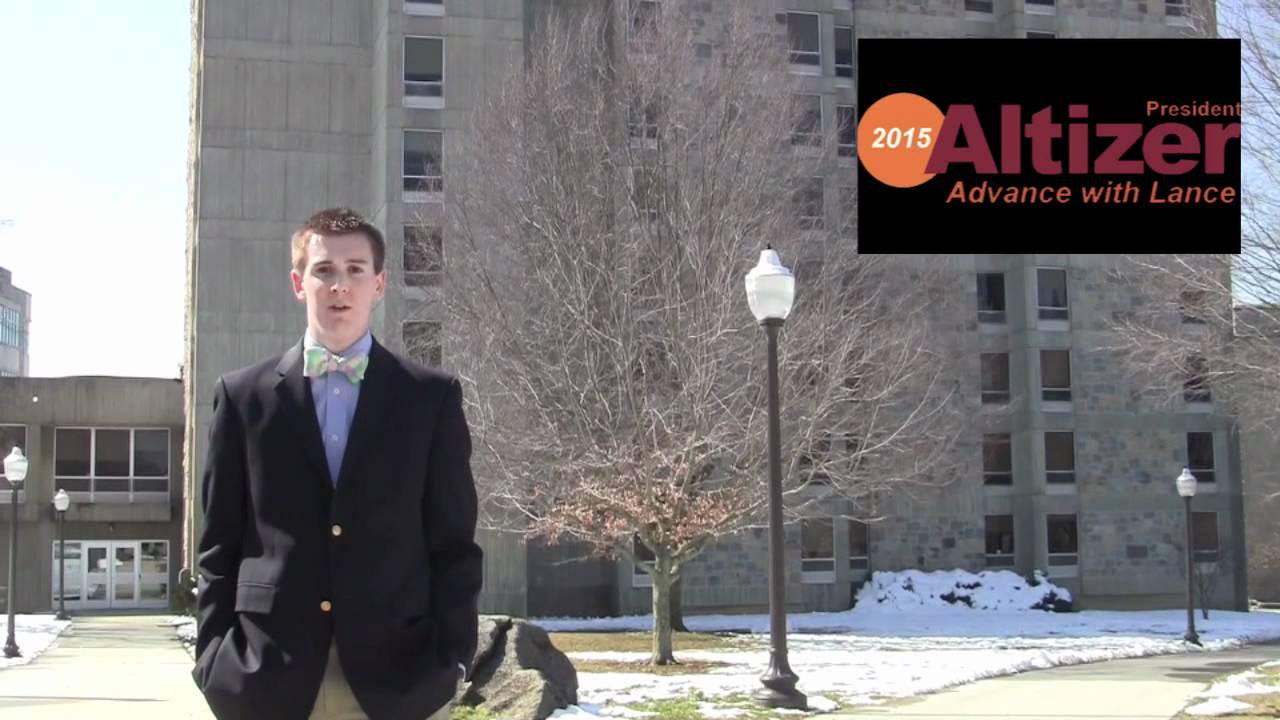 Lance Altizer for President of the Class of 2015 - YouTube