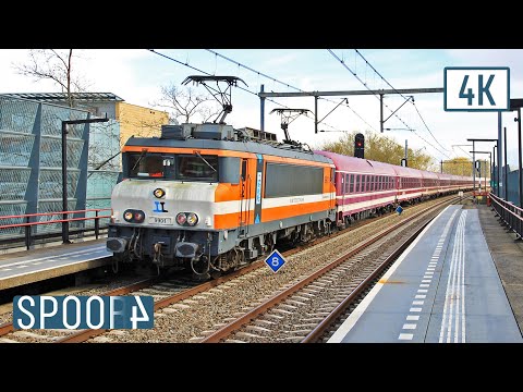 Doorkomst RXP 9901 met Holland Express op Station Almere Buiten