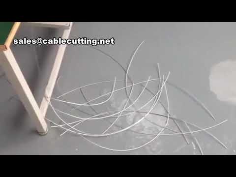 Steel Wire Rope Automatic Cutting Machine for Industrial Automation